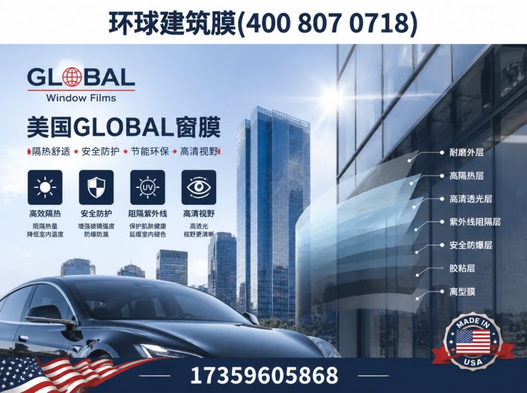 福建汽车隔热膜展示图
